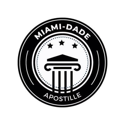 Miami-Dade Apostille seal